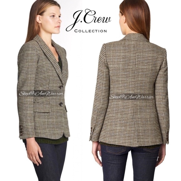 J.Crew Collection *RARE* houndstooth
'Moore' Magee of Dongal Irish wool blazer - Picture 3 of 12